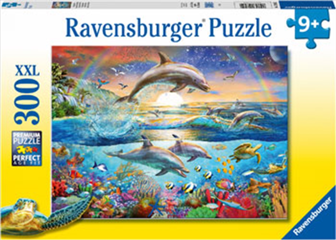 Dolphin Paradise 300 Piece Puzzle/Product Detail/Nature and Animals