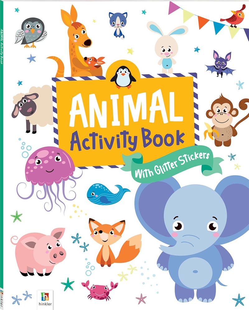 Animal Activity Book With Glitter Stickers/Product Detail/Stickers