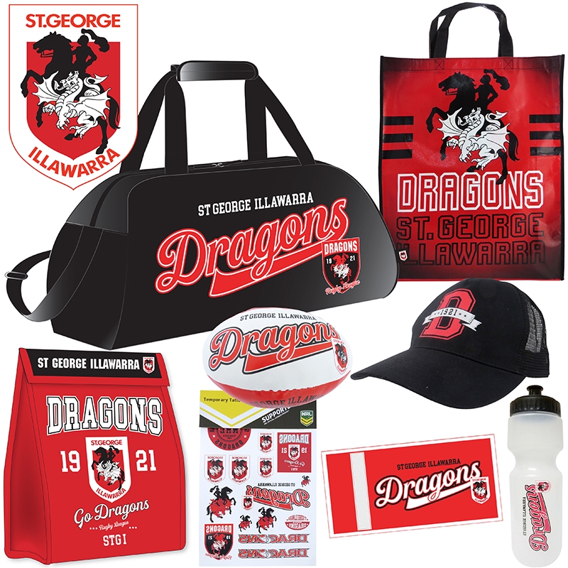 Buy the NRL St Dragons Showbag Version 1, Easter Showbags Sanity