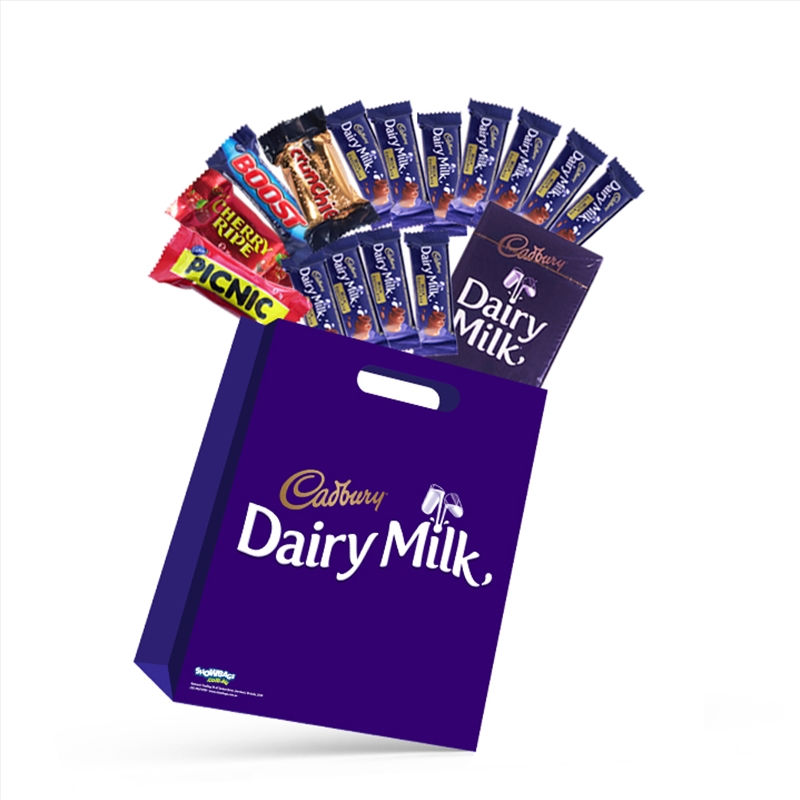 Buy the Cadbury Dairy Milk Showbag, Easter Showbags Sanity
