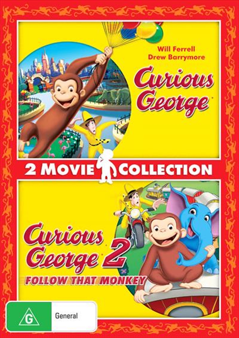 Curious George / Curious George 2 - Follow That Monkey  Double Pack/Product Detail/Animated