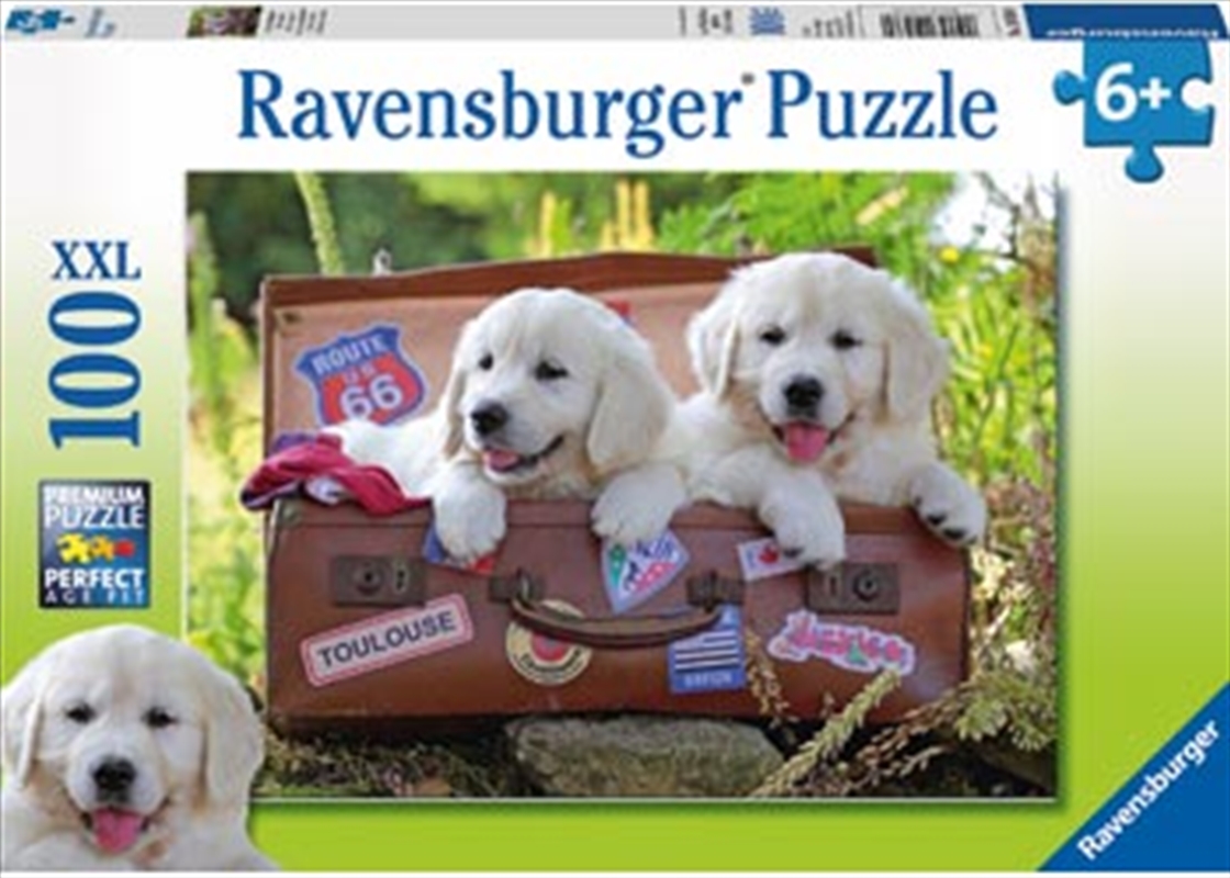 Ravensburger - Travelling Puppies Puzzle 100 Piece/Product Detail/Nature and Animals