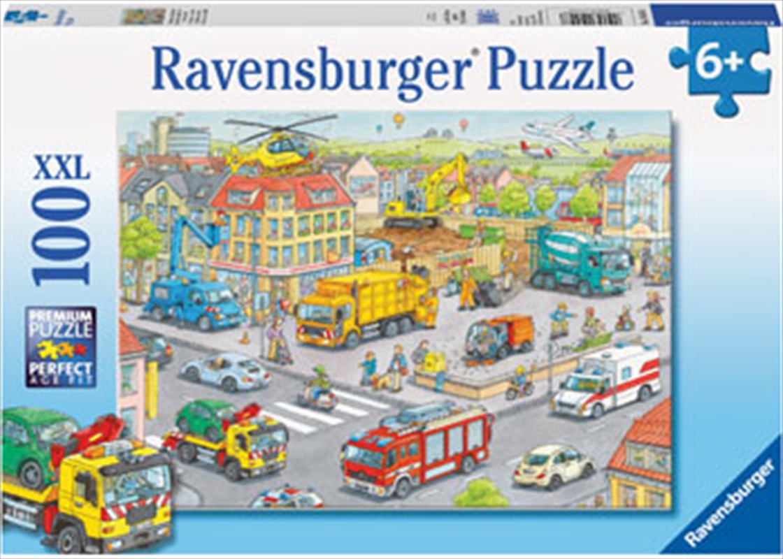 Ravensburger - Vehicles in the City 100 Piece Puzzle/Product Detail/Education and Kids