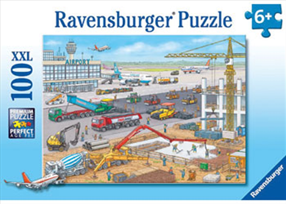Ravensburger - Airport Construction Site 100 Piece/Product Detail/Education and Kids