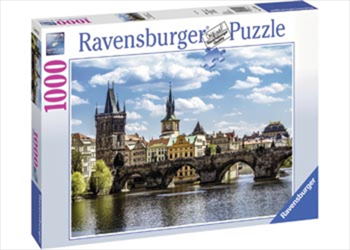 Ravensburger - Prague: The Charles Bridge Puzzle 1000 Piece Puzzle | Merchandise