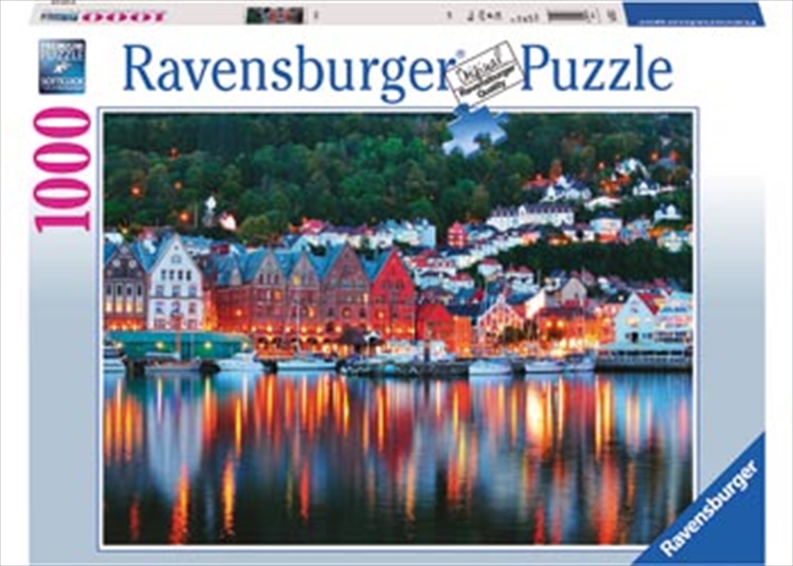 Ravensburger - Bergen Norwegian Puzzle 1000pc | Merchandise