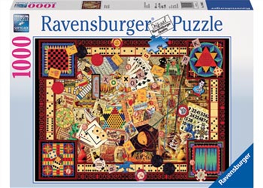 Ravensburger - Vintage Games Puzzle 1000 Piece/Product Detail/Art and Icons