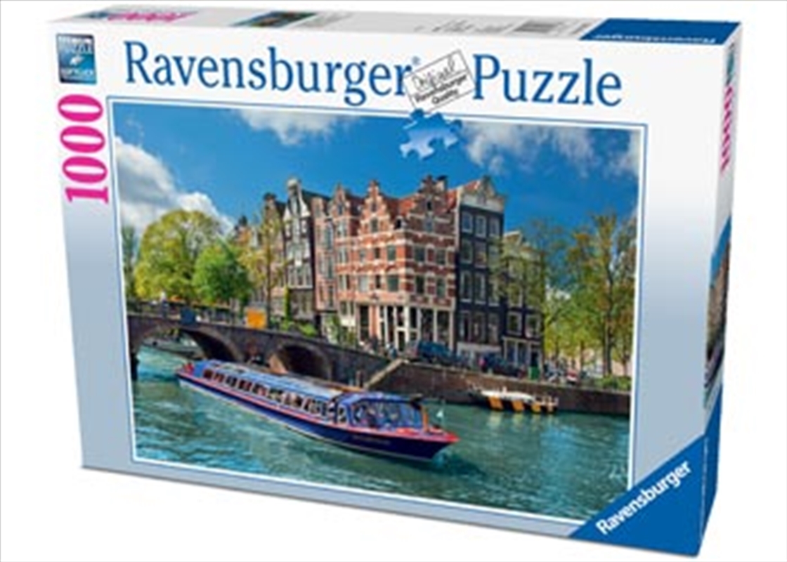 Ravensburger - Canal Tour in Amsterdam Puzzle 1000pc/Product Detail/Destination