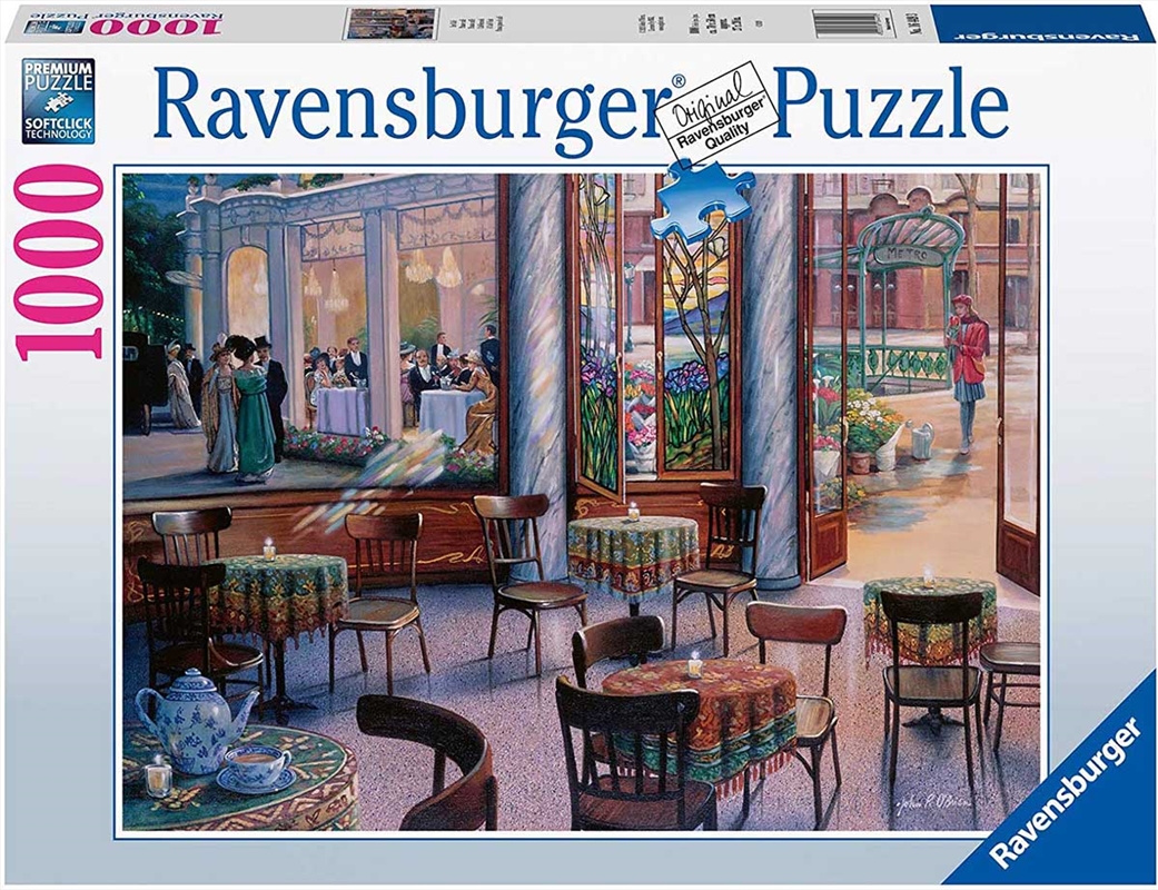 A Cafe Visit 1000 Piece Puzzle/Product Detail/Art and Icons