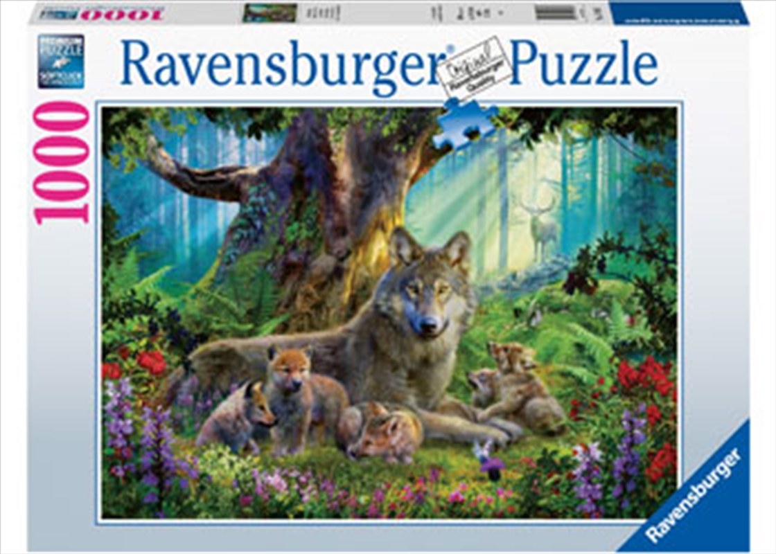 Wolves In The Forest 1000 Piece/Product Detail/Nature and Animals