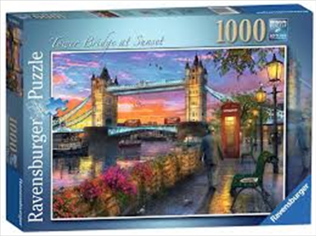 Tower Bridge At Sunset 1000 Piece Puzzle/Product Detail/Destination
