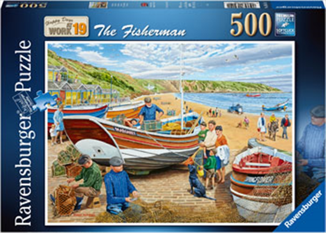 Fisherman 500 Piece Puzzle/Product Detail/Nature and Animals