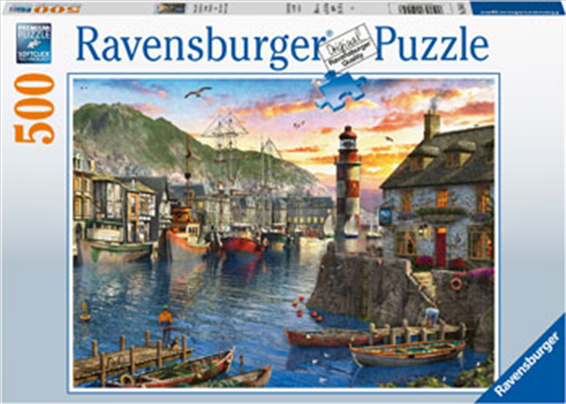Sunrise At The Port 500 Piece/Product Detail/Art and Icons