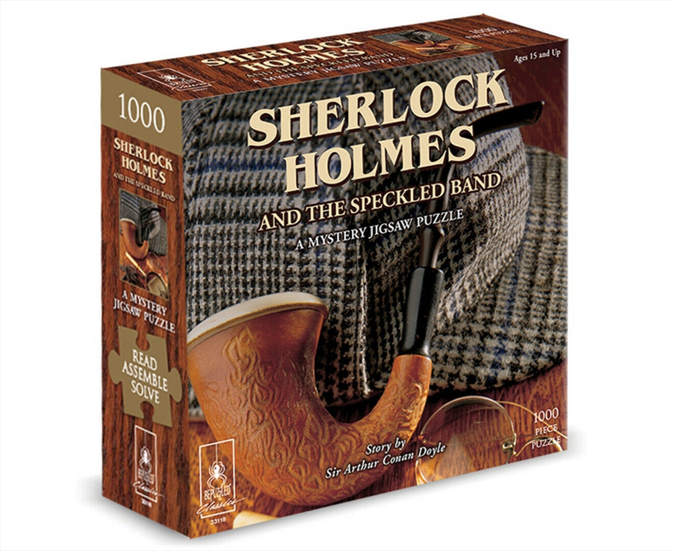 Sherlock Holmes With Book - 1000 Piece Puzzle/Product Detail/Film and TV