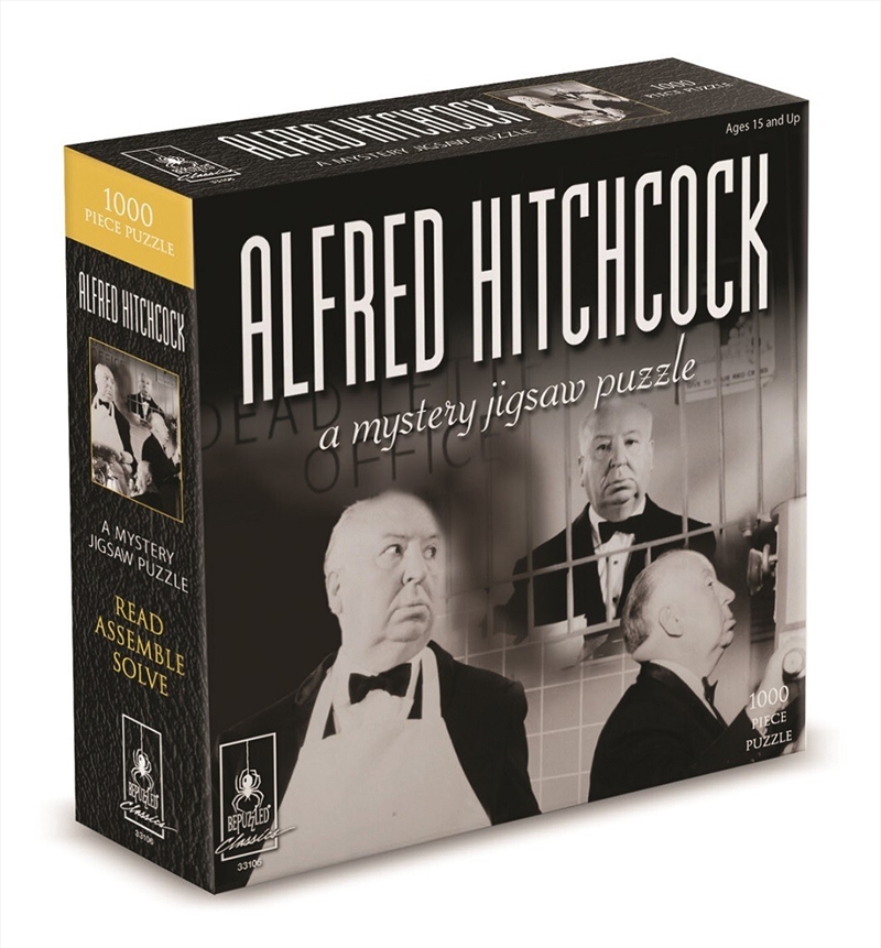 Alfred Hitchcock With Book - 1000 Piece Puzzle/Product Detail/Education and Kids