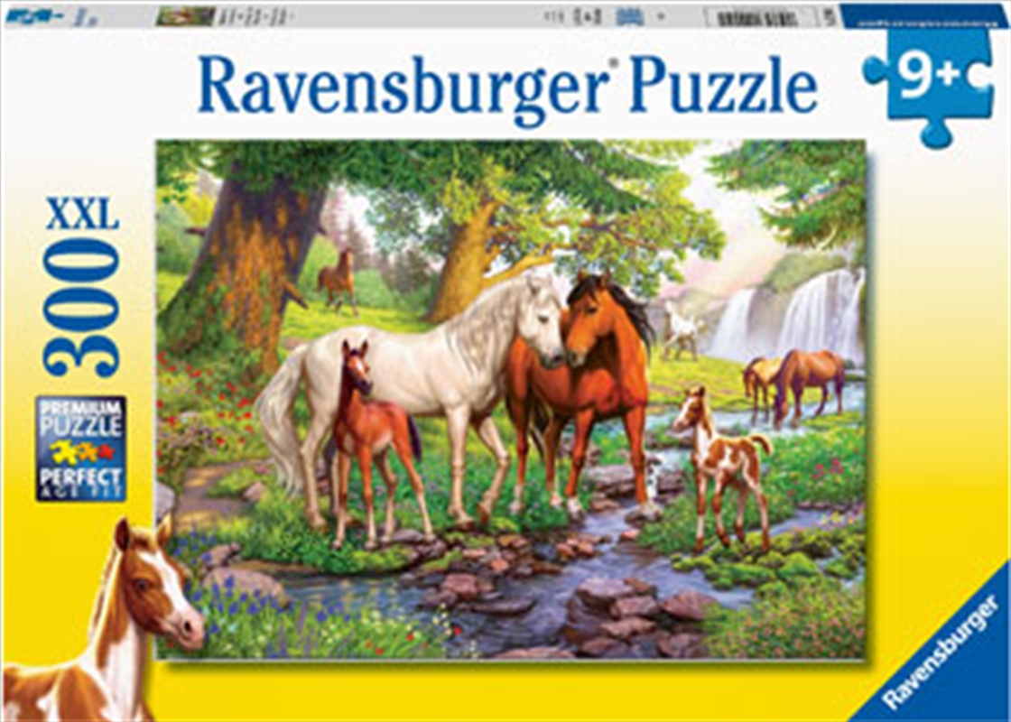 Horses By The Stream 300 Piece/Product Detail/Nature and Animals