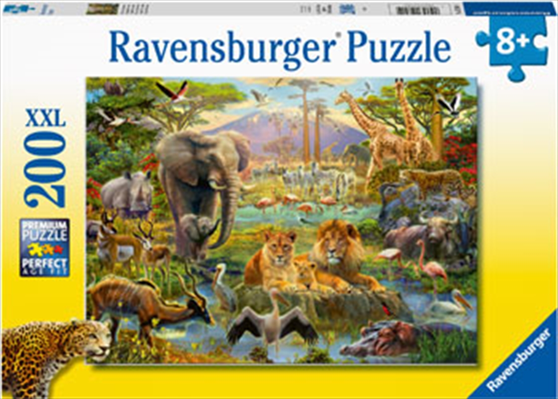 Animals Of The Savanna 200 Piece Puzzle/Product Detail/Nature and Animals