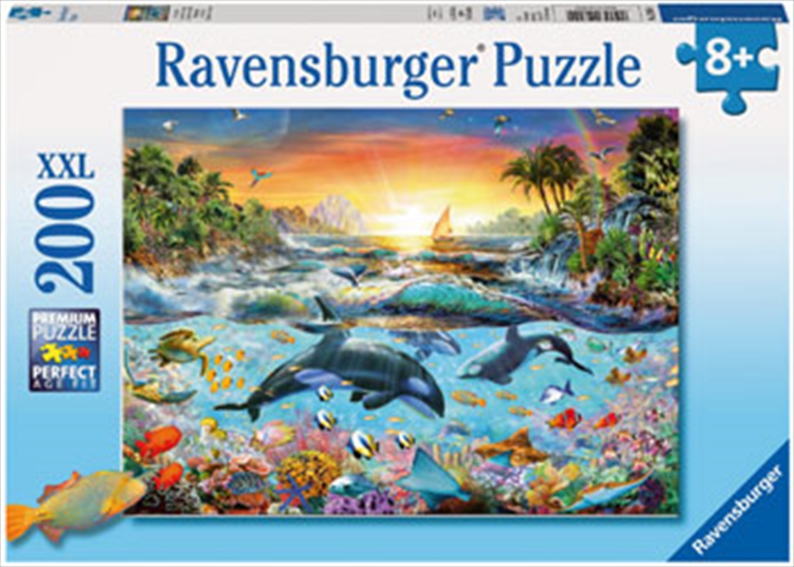 Orca Paradise 200 Piece Puzzle/Product Detail/Nature and Animals