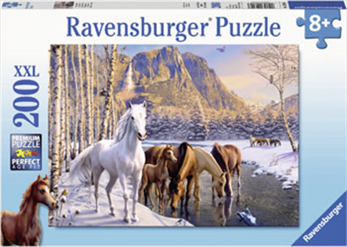 Winter Horses 200 Piece Puzzle/Product Detail/Nature and Animals