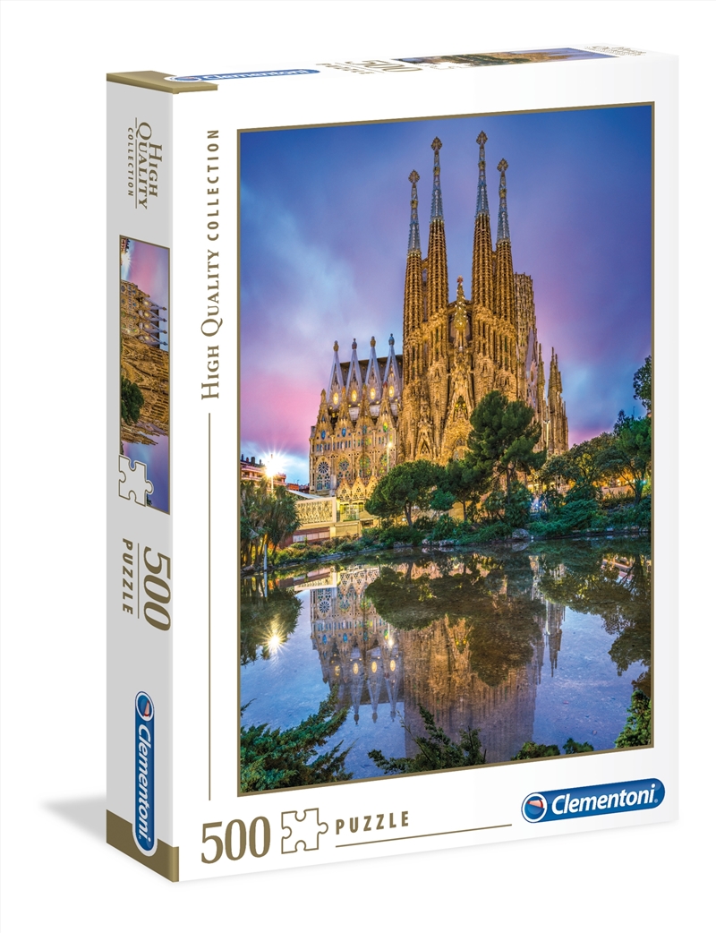 Barcelona Sagrada Familia 500 Piece Puzzle/Product Detail/Destination