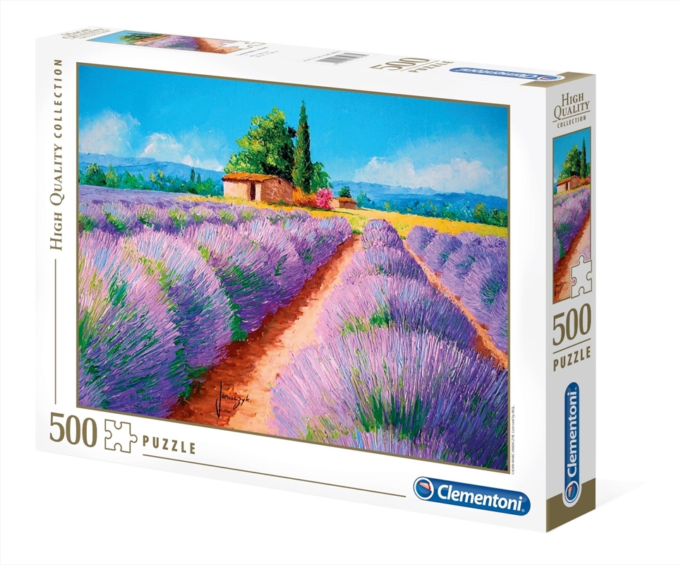 Lavender Scent 500 Piece Puzzle/Product Detail/Art and Icons