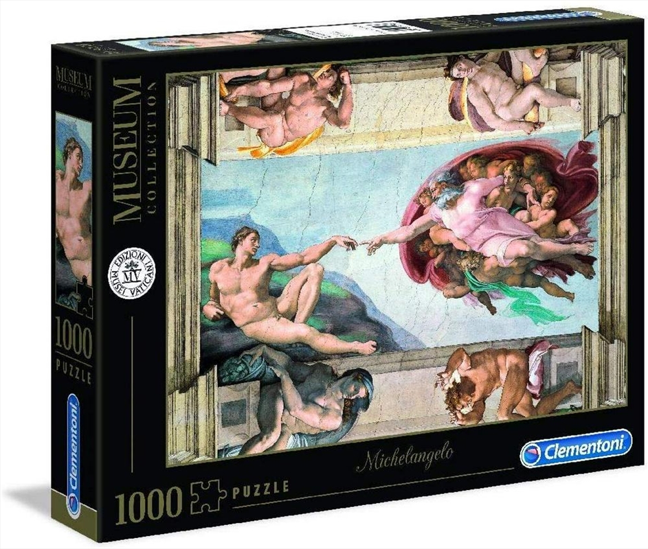 Michelangelo: Creation Of Man 1000 Piece Puzzle/Product Detail/Art and Icons