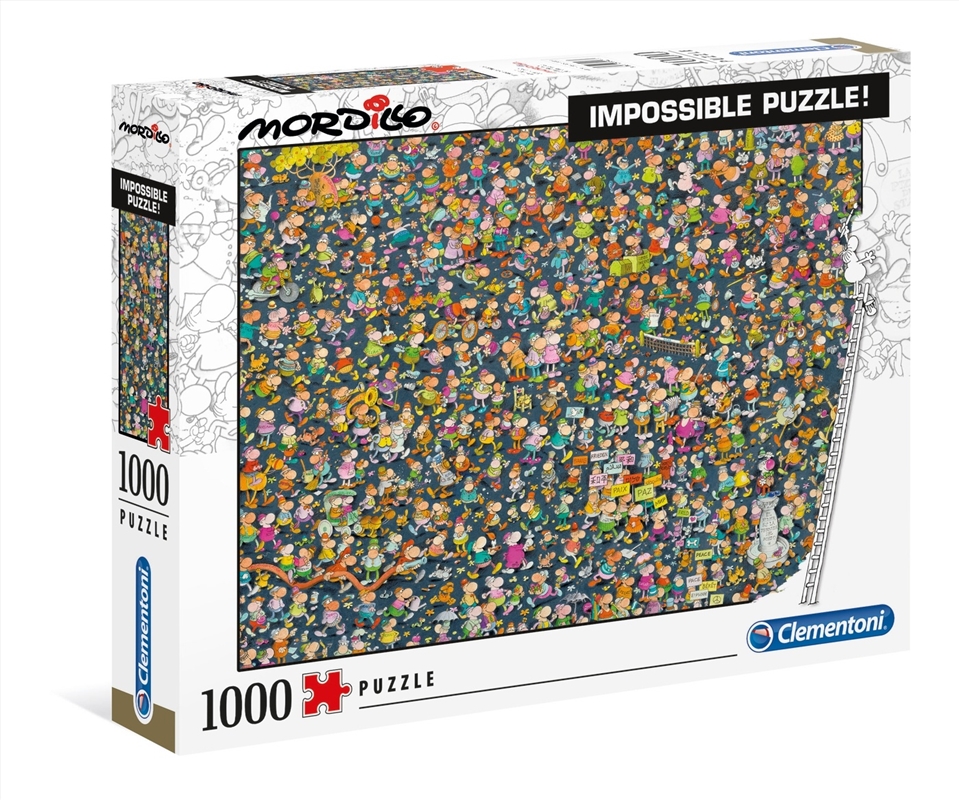 Mordillo: Impossible 1000 Piece Puzzle/Product Detail/Art and Icons