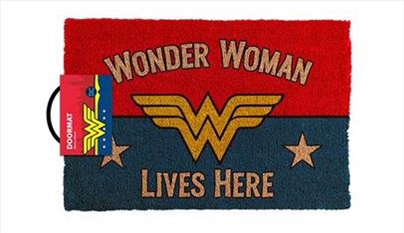 DC Comics - Wonder Woman Lives Here/Product Detail/Doormats