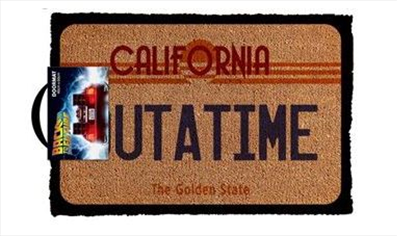Back To The Future Outatime/Product Detail/Doormats