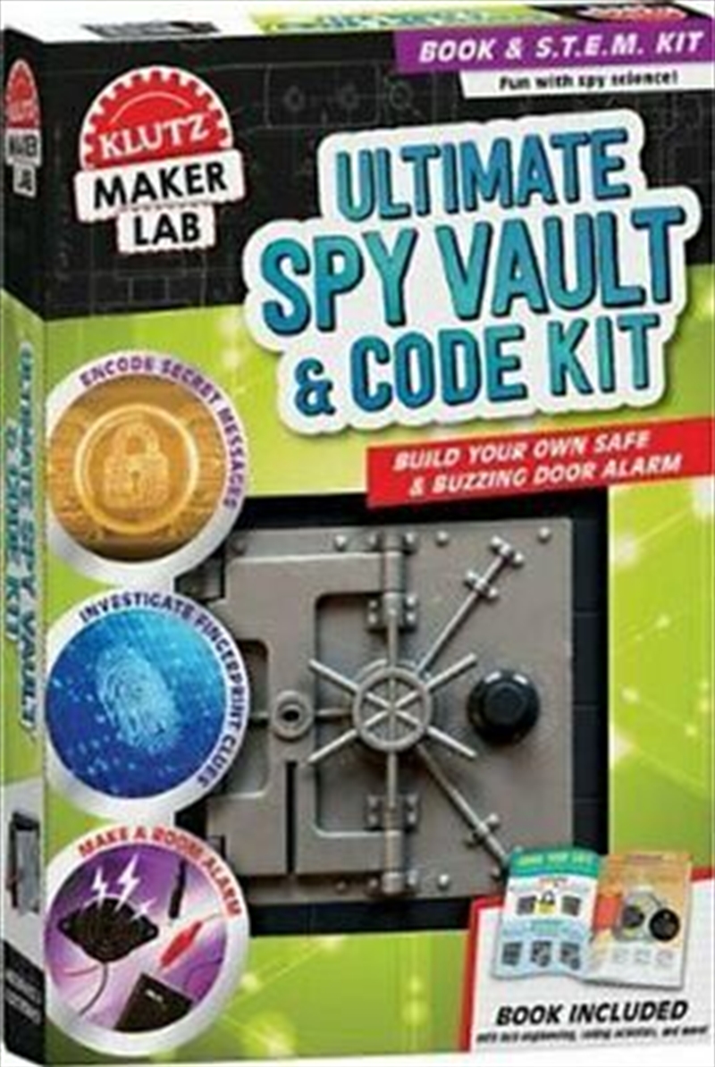 Ultimate Spy Vault Code Kit | Paperback Book