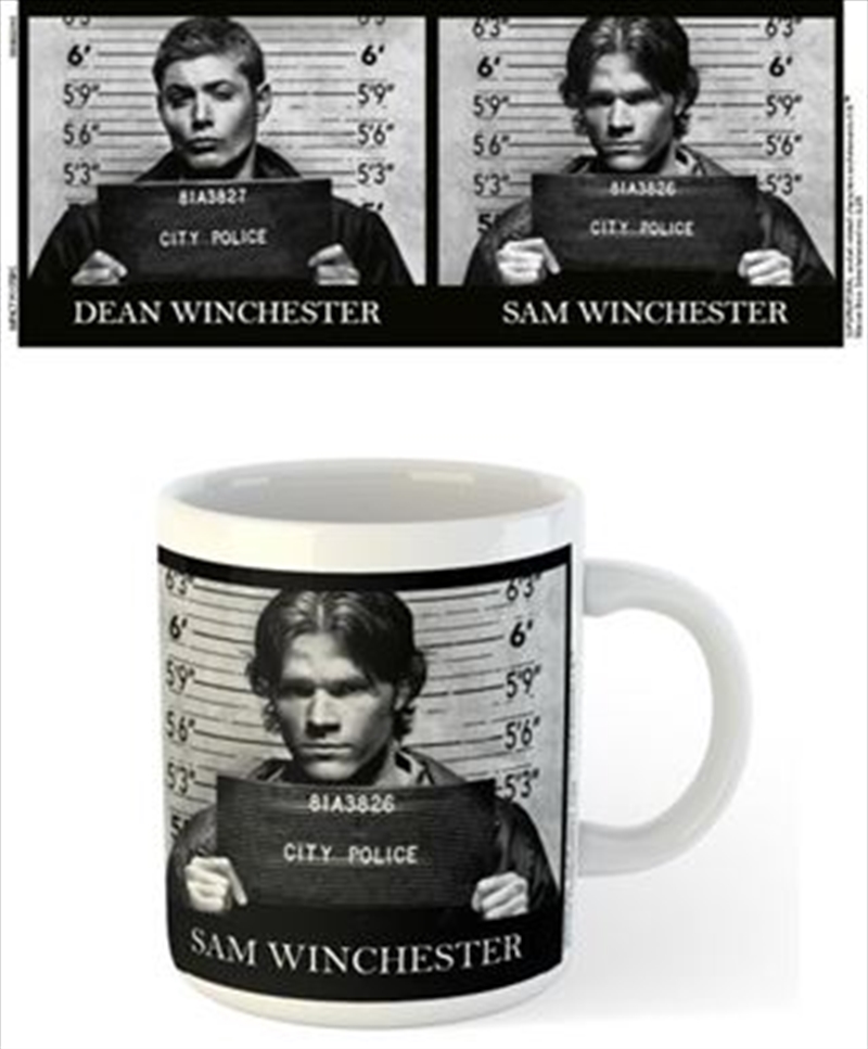 Supernatural Mug Shots | Merchandise