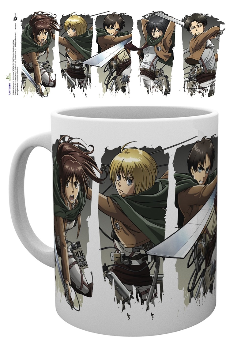 Attack On Titan Montage/Product Detail/Mugs