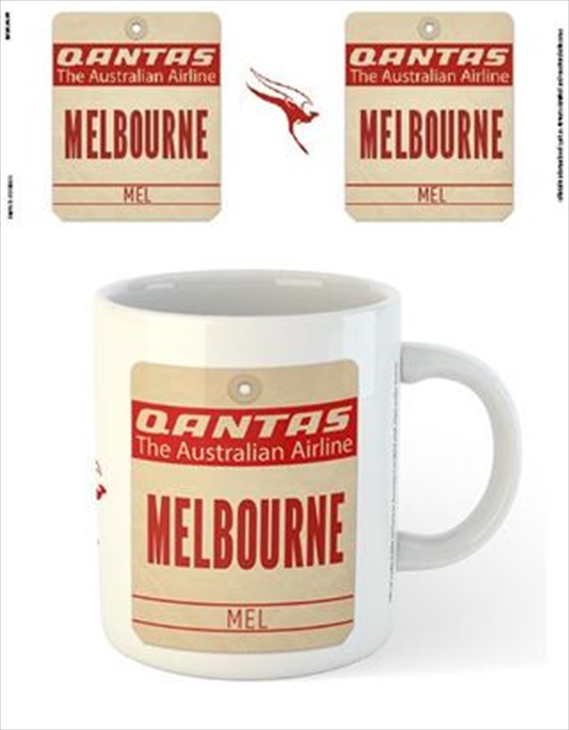 Qantas - Melbourne Destination Tag/Product Detail/Mugs