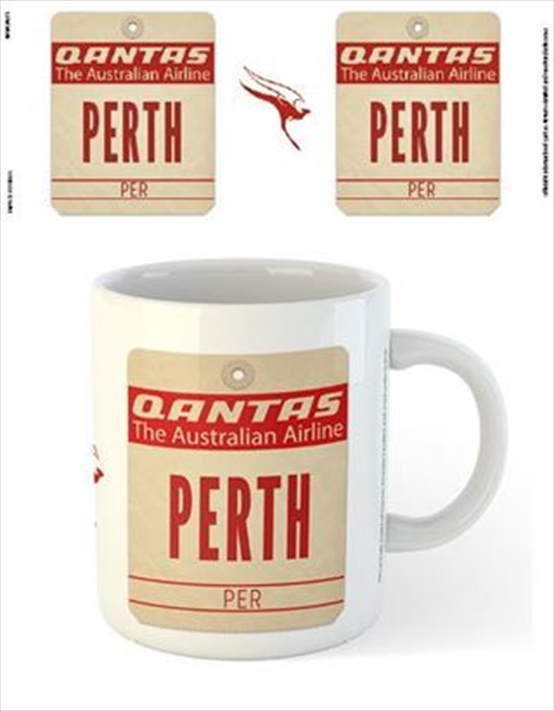 Qantas - Perth Destination Tag/Product Detail/Mugs