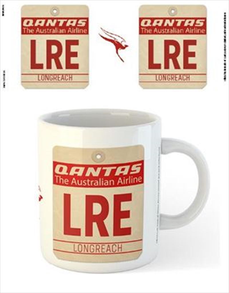 Qantas - LRE Airport Code Tag/Product Detail/Mugs