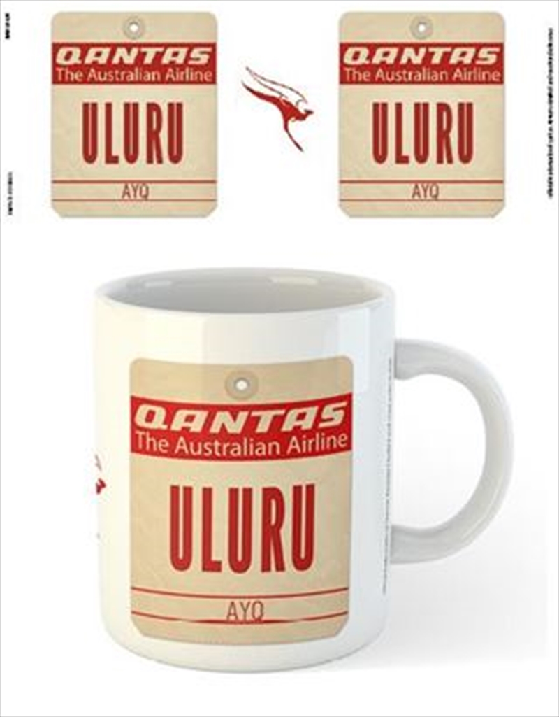 Qantas - Uluru Destination Tag/Product Detail/Mugs