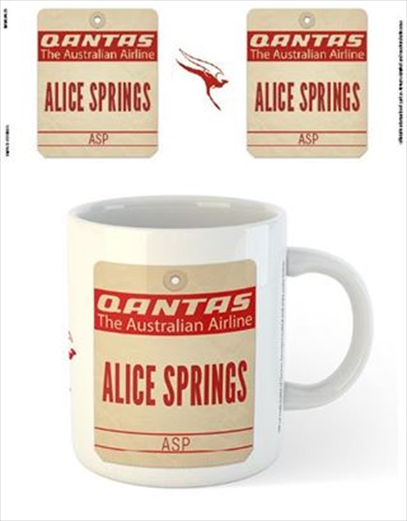 Qantas - Alice Springs Destination Tag/Product Detail/Mugs