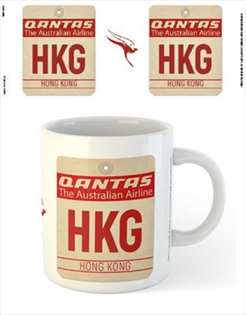 Qantas - HKG Airport Code Tag/Product Detail/Mugs