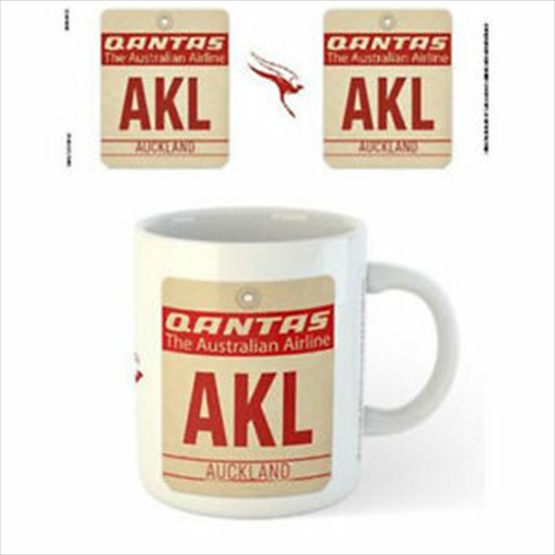 Qantas - AKL Airport Code Tag | Merchandise