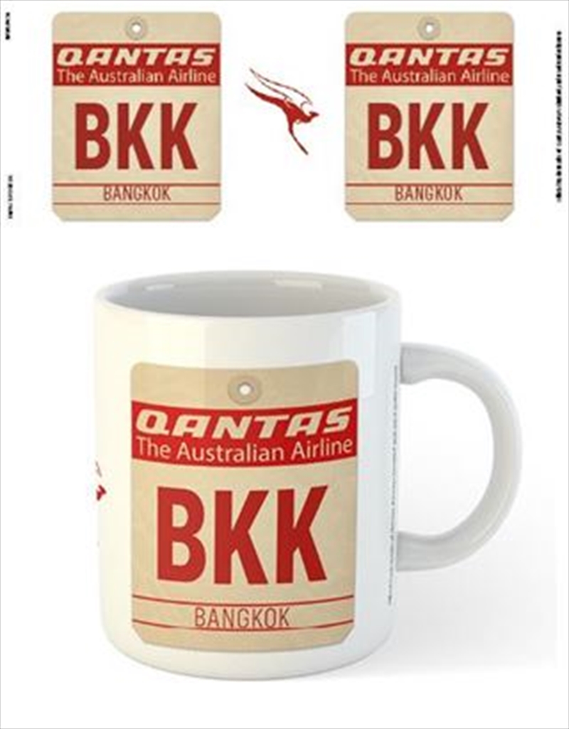 Qantas - BKK Airport Code Tag/Product Detail/Mugs