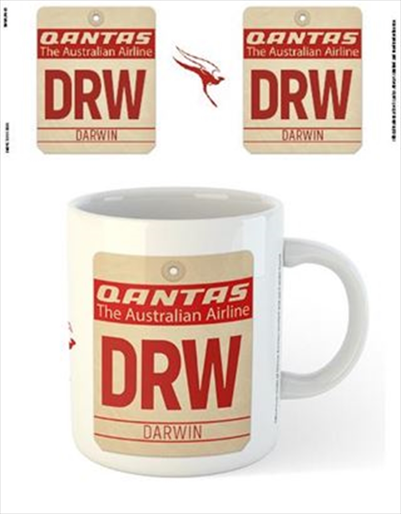 Qantas - DRW Airport Code Tag | Merchandise