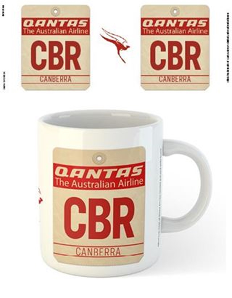 Qantas - CBR Airport Code Tag/Product Detail/Mugs
