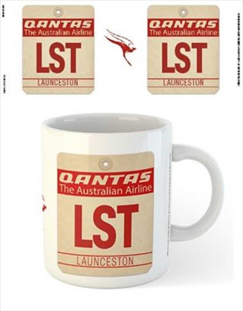 Qantas Lst Airport Code Tag/Product Detail/Mugs