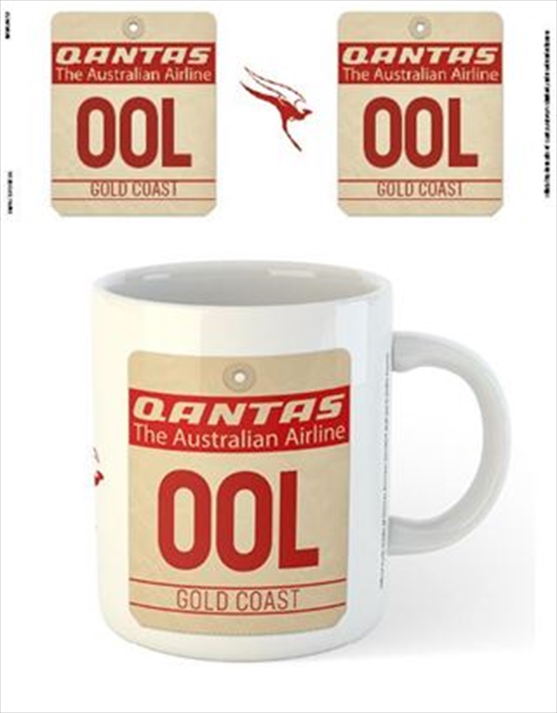 Qantas Ool Airport Code Tag/Product Detail/Mugs