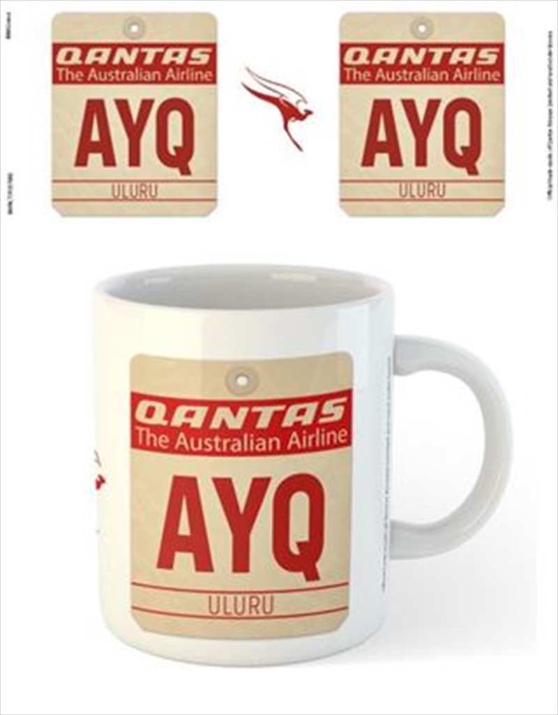 Qantas - AYQ Airport Code Tag/Product Detail/Mugs
