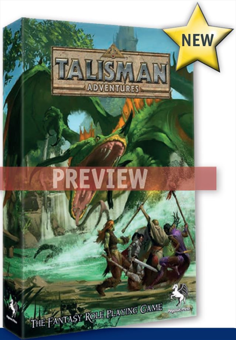 Talisman Adventures RPG Core Rulebook (Hard Cover)/Product Detail/RPG Games