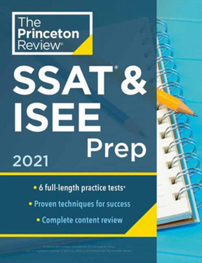 Princeton Review SSAT & ISEE Prep, 2021 | Paperback Book