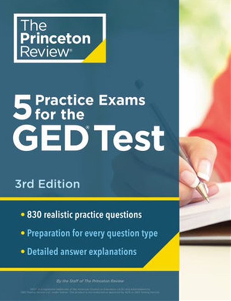 5 Practice Exams for the GED Test, 3rd Edition/Product Detail/Education & Textbooks