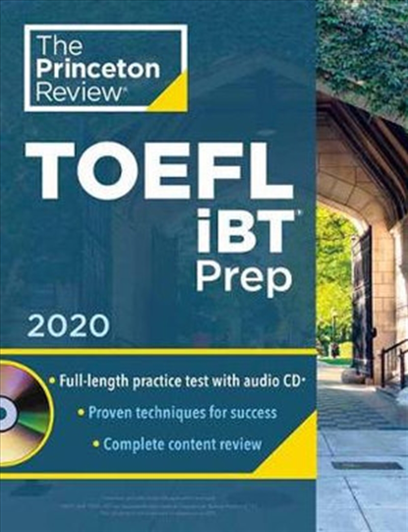Princeton Review TOEFL iBT Prep with Audio CD, 2020/Product Detail/Education & Textbooks