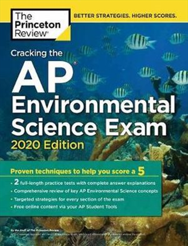 Cracking the AP Environmental Science Exam, 2020 Edition | Paperback Book